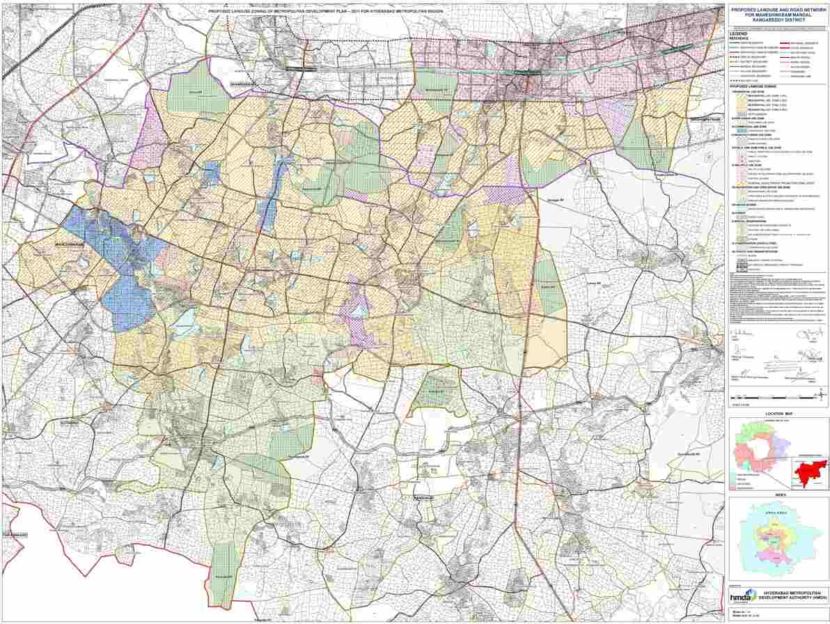 HMDA Land Use Map
